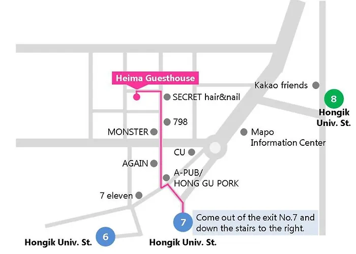 Heima Hongdae 招待所